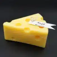 شمع دست ساز مدل پنیر